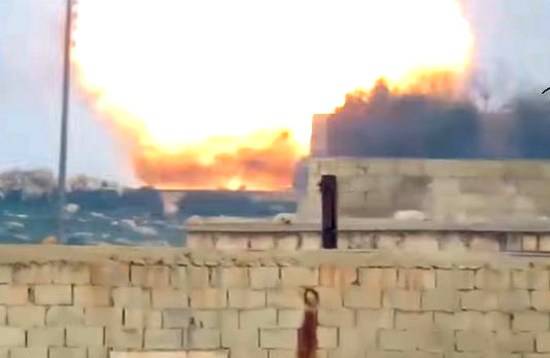 В Сирии подбит первый танк Т-90