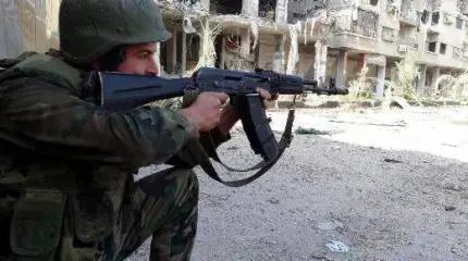 Сирийские силовики испытали в боях новейшую версию автомата Калашникова