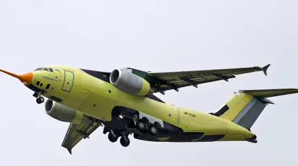 Ан-178 первый раз взлетел с «родным» двигателем