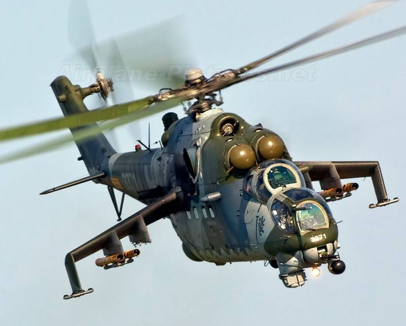 Вертолеты Ми-35М гармонично дополняют Су-35 в Сирии