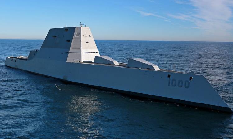 Американский эсминец будущего Zumwalt отправился под нож