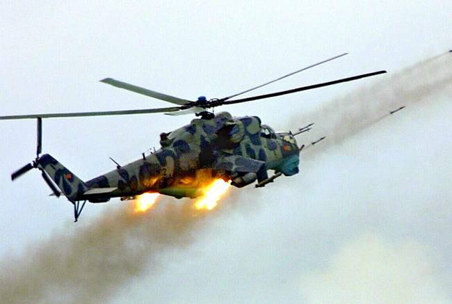 Российские «Крокодилы» «перепахивают» боевиков у Пальмиры
