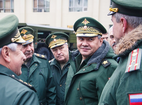 Шойгу посмотрел, как тренируются разведчики и подрывники