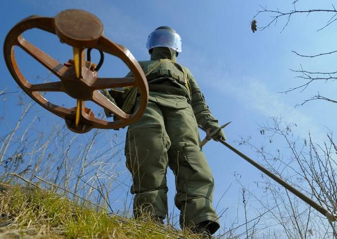 Вторая группа российских саперов отправлена в Пальмиру