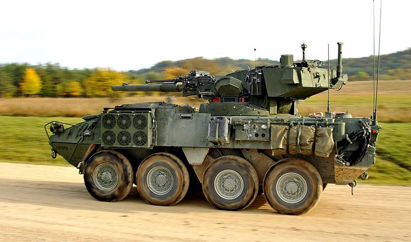 БТР Stryker: у Пентагона снесло башню