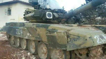 В Сети, наконец, появилось фото Т-90, выдержавшего попадание ПТУР TOW-2