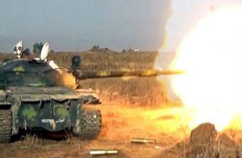 Бои между сирийской армией и боевиками «Фронта ан-Нусры»