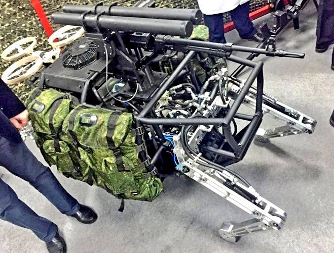 Боевые роботы «Аватар» и «Рысь» появились на фото и видео
