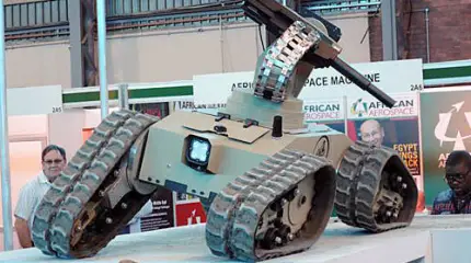 Южноафриканский боевой робот «Testudo»