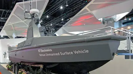Беспилотные катера «Venus» ВМС Сингапура