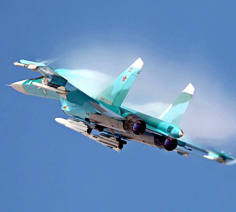 Су-34 «вышли на охоту» в провинции Алеппо