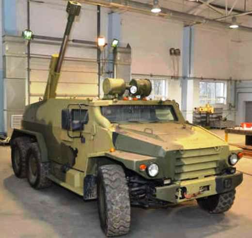 Трехосный супербронеавтомобиль ВПК-39273 "Волк III" заинтересовал ВДВ