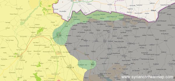 Блицкриг ISIS в северном Алеппо