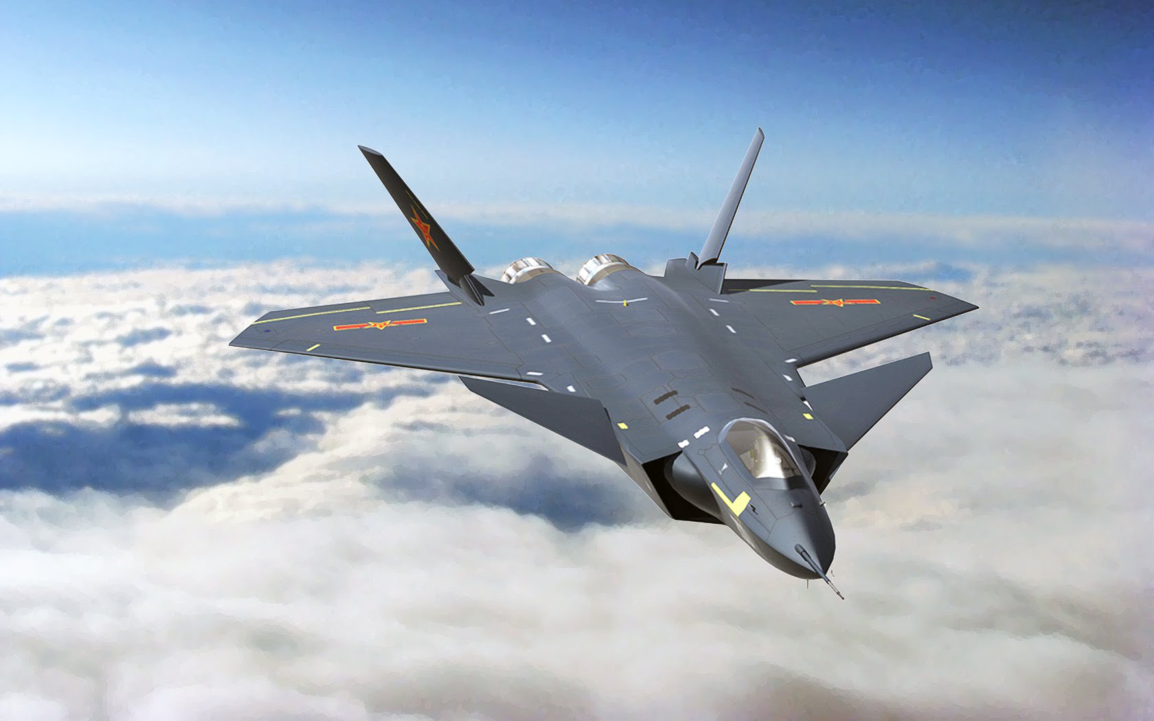 Chengdu J-20 — невидимый «орел» Китая
