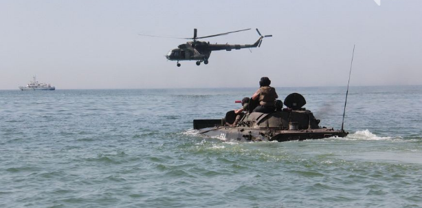 Под Одессой всплыли боевые «амфибии»
