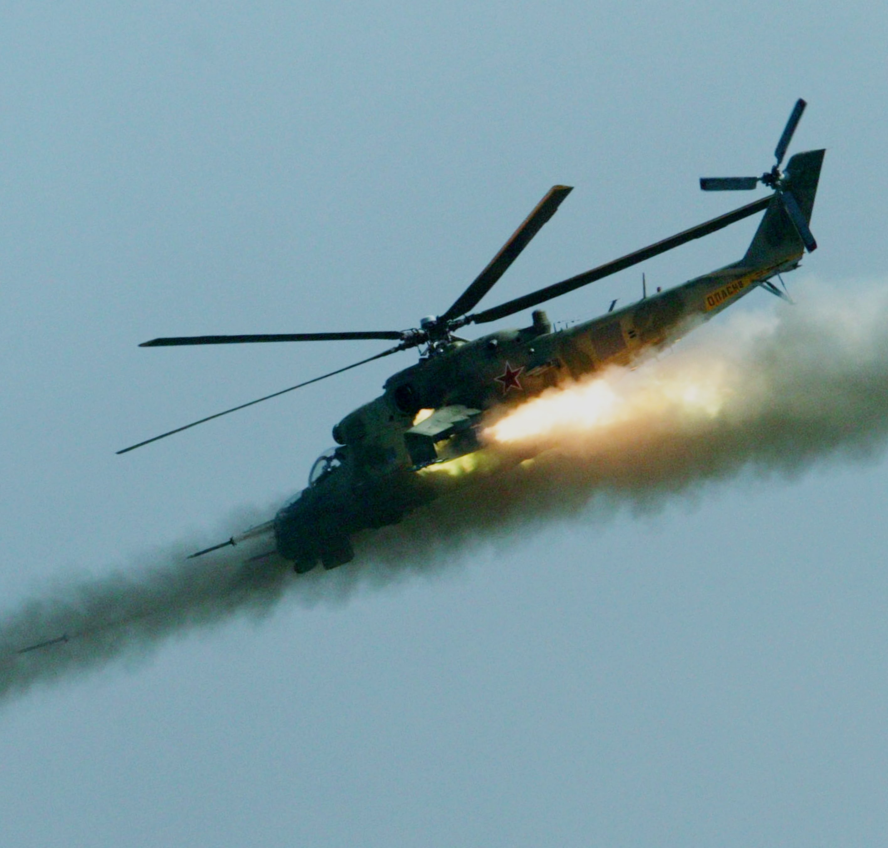 Российские вертолёты идут на Восток