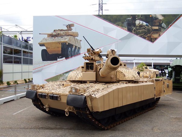 "Леопард-2" и "Леклерк" на Eurosatory: реальная угроза