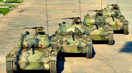 НАТО превращает Румынию в военную базу: 300 американских танков прибыло