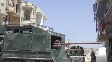 Новая сирийская самоходка громит террористов