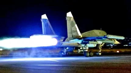 ВКС РФ не давали покоя террористам всю ночь