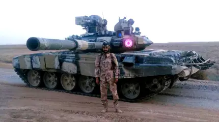 Танки Т-90А показывают себя в Сирии великолепно