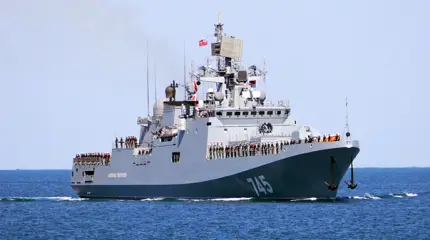 «Адмирал Григорович» ведет огонь: кадры стрельб в Черном море