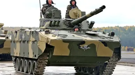 Испытания БМД-4М выпускающихся для ВДВ РФ на «Курганмашзавод»