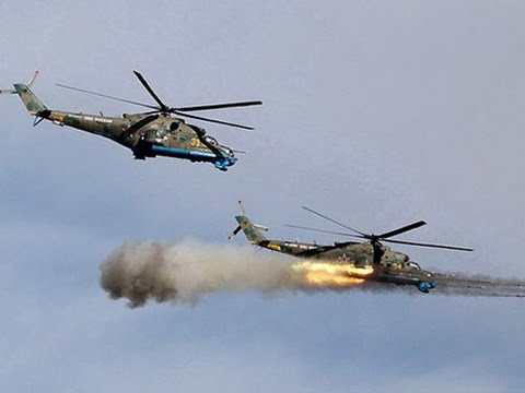 «Штурм» с небес: учения вертолетчиков прошли в Кемеровской области