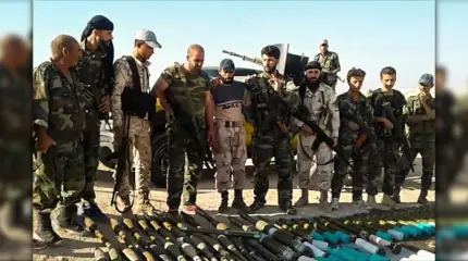 Сирийцы засняли перехват оружейного конвоя боевиков в Хаме