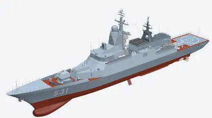 Композитная надстройка для корветов проекта 20380