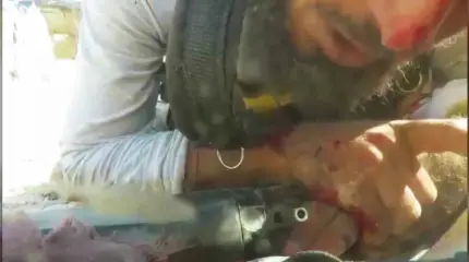 Сирийский террорист заснял свою смерть на камеру под Алеппо