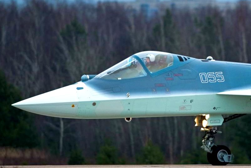 Испытания скорострельной пушки истребителя Т-50 попали на видео