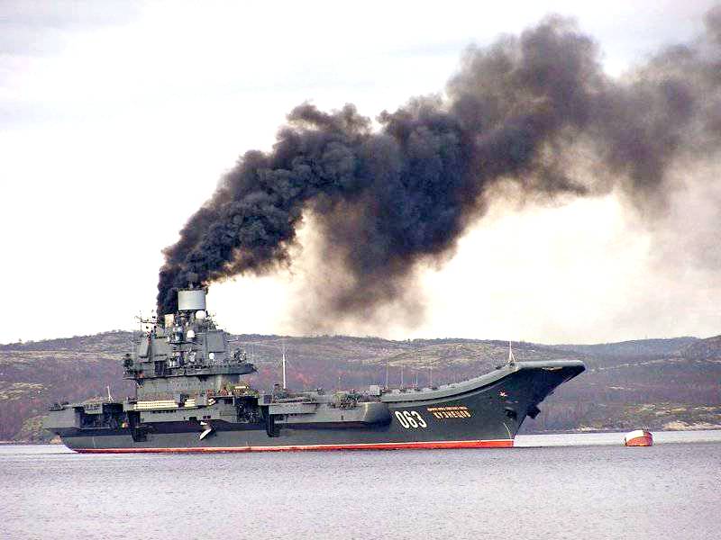 «Кузнецов» после модернизации продолжит дымить
