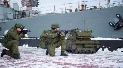 Боевой робот уничтожает «бандитов» в Приморье: кадры учений