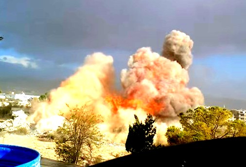 Сирийцы к чертям взорвали туннель с боевиками