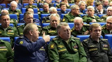 Итоговое заседание коллегии Министерства обороны России