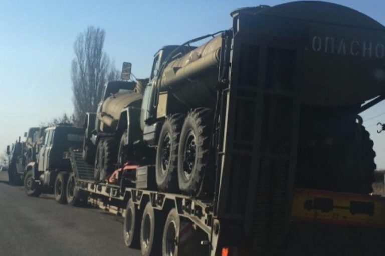 Украина гонит в АТО радиоактивную технику из Чернобыля
