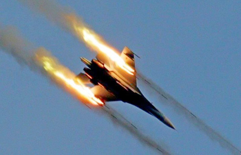 Российские ВКС одним ударом разнесли танк и «шахид-мобиль» под Пальмирой