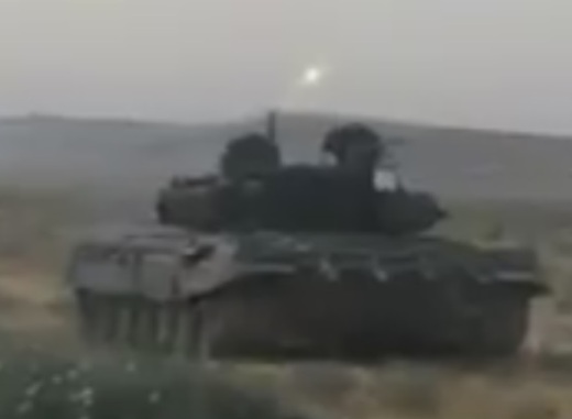 В Сирии Т-72Б3 впервые применили управляемые ракеты AT-11 "Sniper"