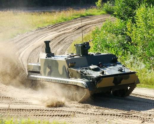 Новейшему БТ-3Ф для морской пехоты усилили огневую мощь