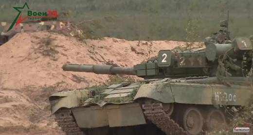 "Запад-2017": реактивные Т-80БВ вернули с баз хранения?