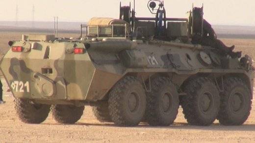 В Сирии объявился бронированный помощник БТР-80 и БТР-82А