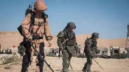 Российские саперы приступили к разминированию сирийского Дейр-эз-Зора