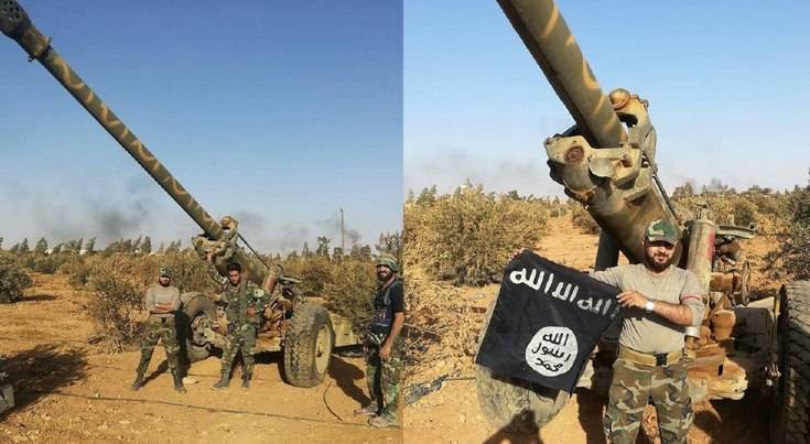 У боевиков ИГ нашли советскую пушку М-46