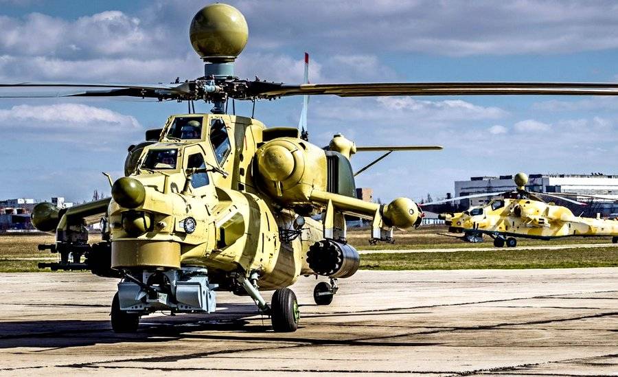 Боевики засняли, как Ми-28Н своей 30-мм пушкой вбивает их «коллег» в землю