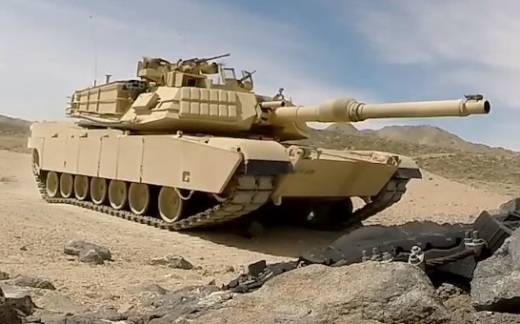 Американский М1А1 "Абрамс" - снова в роли русского Т-80