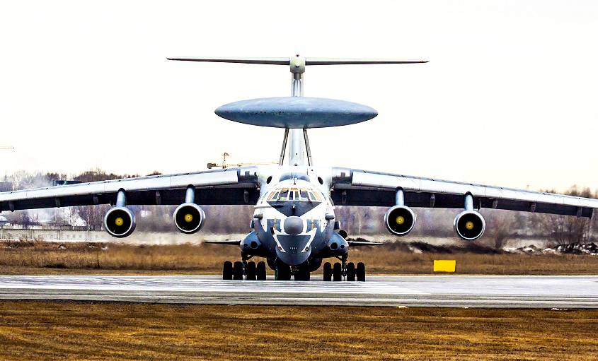 Новейший «летающий радар» А-100 впервые взлетел