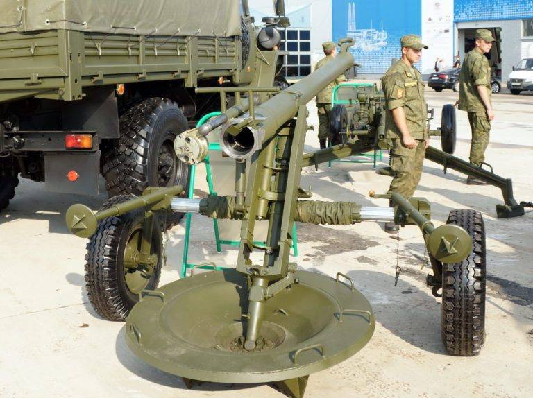 В ВС Беларуси проводятся испытания российских минометов «Нона-М1»
