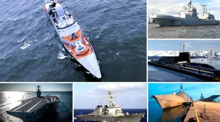 Боевая мощь ВМФ РФ не дотянула и до половины американской