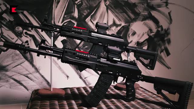 Особенности нового АК-15 показали на видео